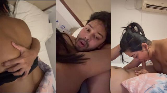 Horny Indian Couple Enjoying Sex In Hotel Room
